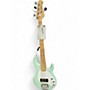 Used Sterling by Music Man Sub Stingray 5 Mint Green Electric Bass Guitar Mint Green