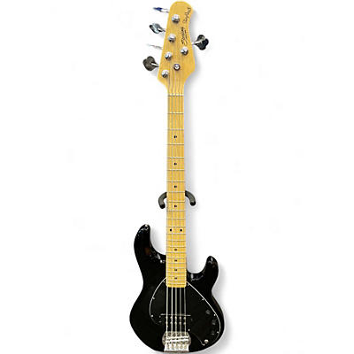 Used Sterling by Music Man Sub Stingray 5 black Electric Bass Guitar
