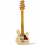Used Sterling by Music Man Valentine Trans Buttermilk Solid Body Electric Guitar Trans Buttermilk