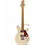 Used Sterling by Music Man Valentine Trans Buttermilk Solid Body Electric Guitar Trans Buttermilk