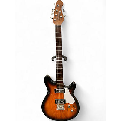 Used Sterling by Music Man Valentine Vintage Sunburst Solid Body Electric Guitar