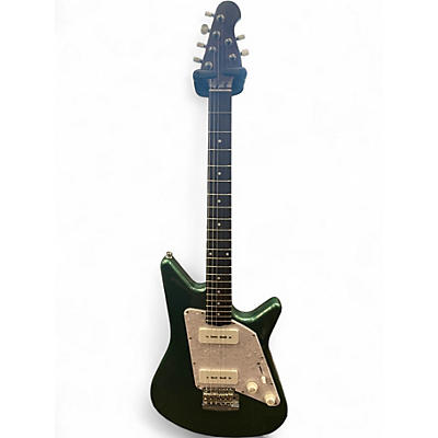 Used Sterling by Music Man albert lee Metallic Green Solid Body Electric Guitar