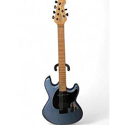 Used Sterling by Music Man artist series Blue Solid Body Electric Guitar