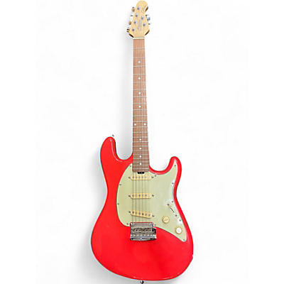 Used Sterling by Music Man cutlass SALMON Solid Body Electric Guitar