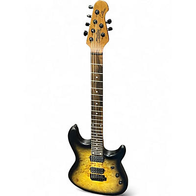 Used Sterling by Music Man cutlass Sunrise Tea Burst Solid Body Electric Guitar