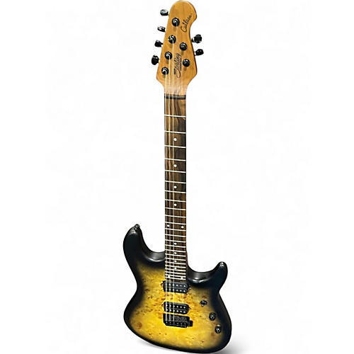 Used Sterling by Music Man cutlass Sunrise Tea Burst Solid Body Electric Guitar Sunrise Tea Burst