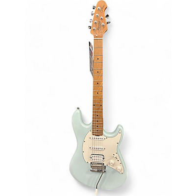 Sterling by Music Man Used Sterling by Music Man cutlass ct50 Daphne Blue Solid Body Electric Guitar