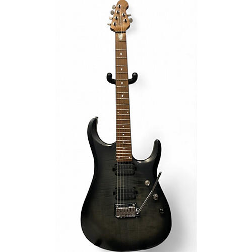 Sterling by Music Man Used Sterling by Music Man john petrucci signature jp150fm trans black stain Solid Body Electric Guitar trans black stain