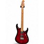 Used Sterling by Music Man jp150 Trans Red Solid Body Electric Guitar Trans Red