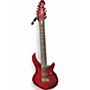 Used Sterling by Music Man maj270 crimson red Solid Body Electric Guitar crimson red