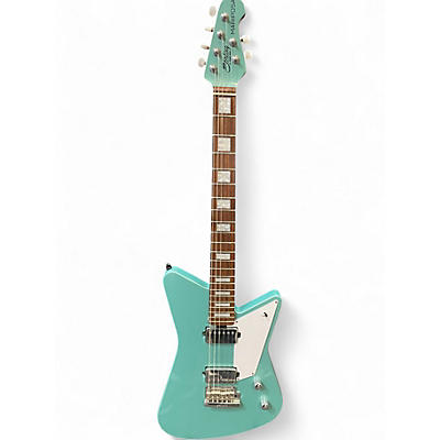 Used Sterling by Music Man mariposa Seafoam Green Solid Body Electric Guitar