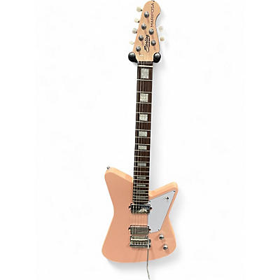 Used Sterling by Music Man mariposa Shell Pink Solid Body Electric Guitar