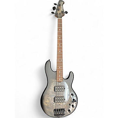 Used Sterling by Music Man ray34 HH burl Electric Bass Guitar