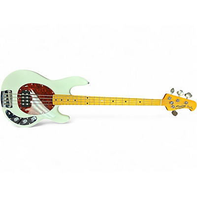 Used Sterling by Music Man sting ray classic Olympic White Electric Bass Guitar