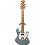 Used Sterling by Music Man sting ray fire mist silver Solid Body Electric Guitar fire mist silver