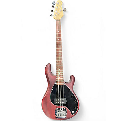 Used Sterling by Music Man stingray 5 Walnut Electric Bass Guitar