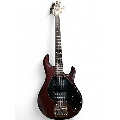 Used Sterling by Music Man stingray 5 Walnut Electric Bass Guitar