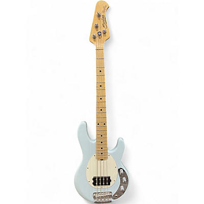 Used Sterling by Music Man stingray Blue Electric Bass Guitar