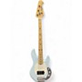 Used Sterling by Music Man stingray Blue Electric Bass Guitar Blue