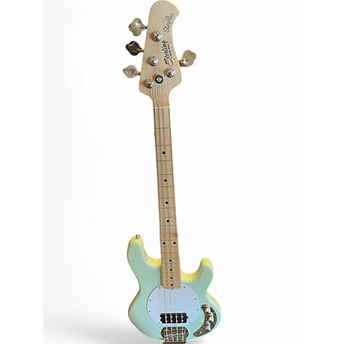 Used Sterling by Music Man stingray  Seafoam Green Electric Bass Guitar Seafoam Green