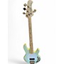 Used Sterling by Music Man stingray  Seafoam Green Electric Bass Guitar Seafoam Green