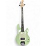 Used Sterling by Music Man stingray intro series Seafoam Green Electric Bass Guitar Seafoam Green