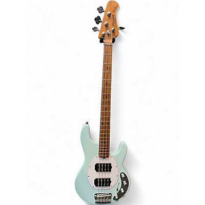 Used Sterling by Music Man stingray roasted neck Daphne Blue Electric Bass Guitar