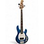 Used Sterling by Music Man stingray short scale toluca lake blue Electric Bass Guitar toluca lake blue