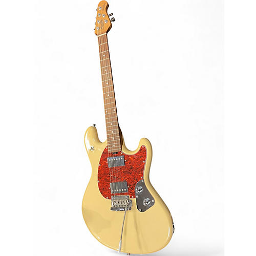 Used Sterling by Music Man stingray sr50 Vintage White Solid Body Electric Guitar Vintage White