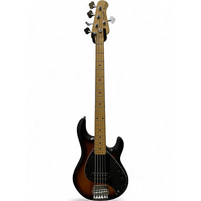 Used Sterling by Music Man stingray sub 5 2 Color Sunburst Electric Bass Guitar