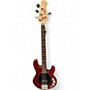 Used Sterling by Music Man sub series stingray Satin Red Electric Bass Guitar Satin Red