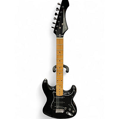 Used Stinger SSX Black Solid Body Electric Guitar