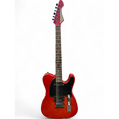 Used Stinger STX Red Solid Body Electric Guitar