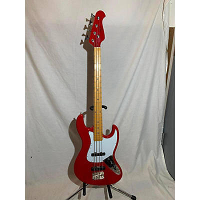 Stinger Used Stinger XB7 BASS Fiesta Red Electric Bass Guitar