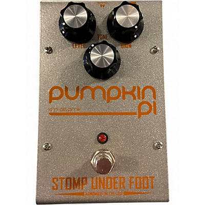 Used Stomp Under Foot PUMPKIN PI Effect Pedal