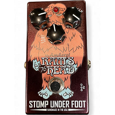 Used Stomp Under Foot RAMS '76 HEAD Effect Pedal