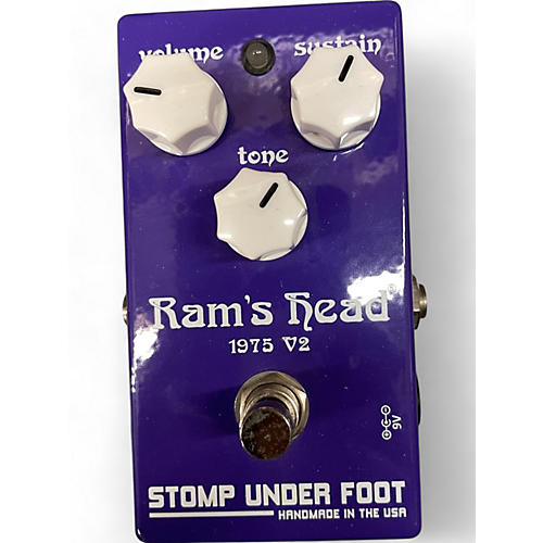 Stomp Under Foot Used Stomp Under Foot RAMS HEAD 1975 V2 Effect Pedal