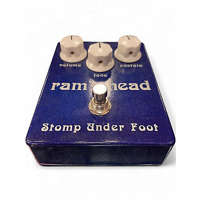 Used Stomp Under Foot RAM'S HEAD Effect Pedal
