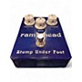 Used Stomp Under Foot RAM'S HEAD Effect Pedal
