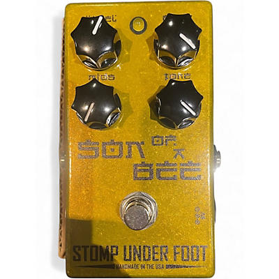 Used Stomp Under Foot SON OF A BEE Effect Pedal