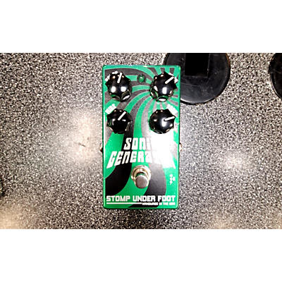 Used Stomp Under Foot SONIC GENERATOR Effect Pedal