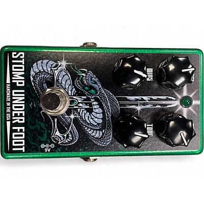 Used Stomp Under Foot demogorgon Effect Pedal