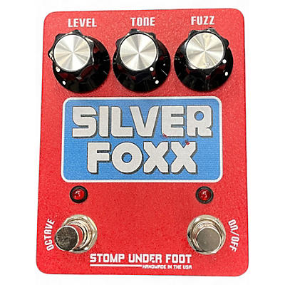 Used Stomp Under Foot silver fox Effect Pedal