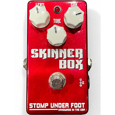 Used Stomp Under Foot skinner box Effect Pedal