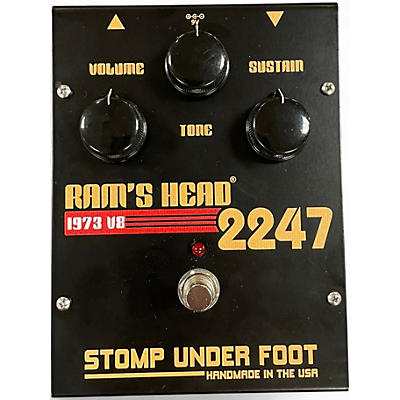 Used Stomped Under Foot RAMS HEAD Effect Pedal