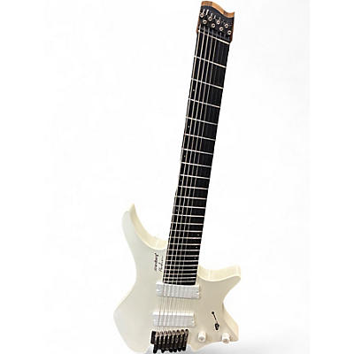 Used Stranberg BODEN METAL 8 WHITE Solid Body Electric Guitar