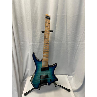 Used Strandberg Boden Original 7 Blue Solid Body Electric Guitar