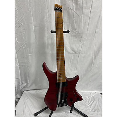 strandberg Used Strandberg Boden Original 7 Red Solid Body Electric Guitar