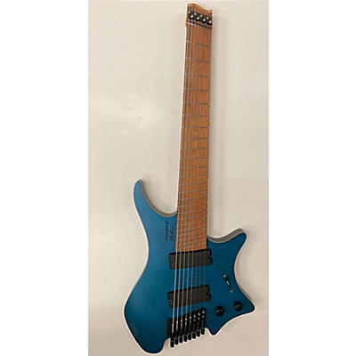 strandberg Used Strandberg Boden Standard 8 Roasted Maple Trans Blue Flame Solid Body Electric Guitar