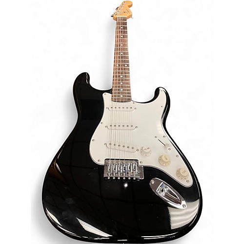 Used Strat squier black Solid Body Electric Guitar black